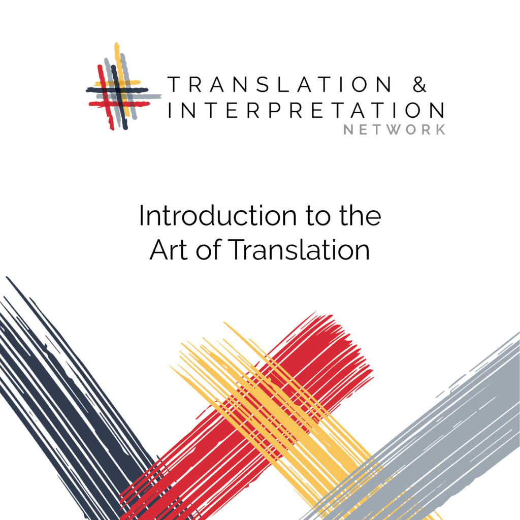 The Art of Translation Training – TIN – Translation & Interpretation 